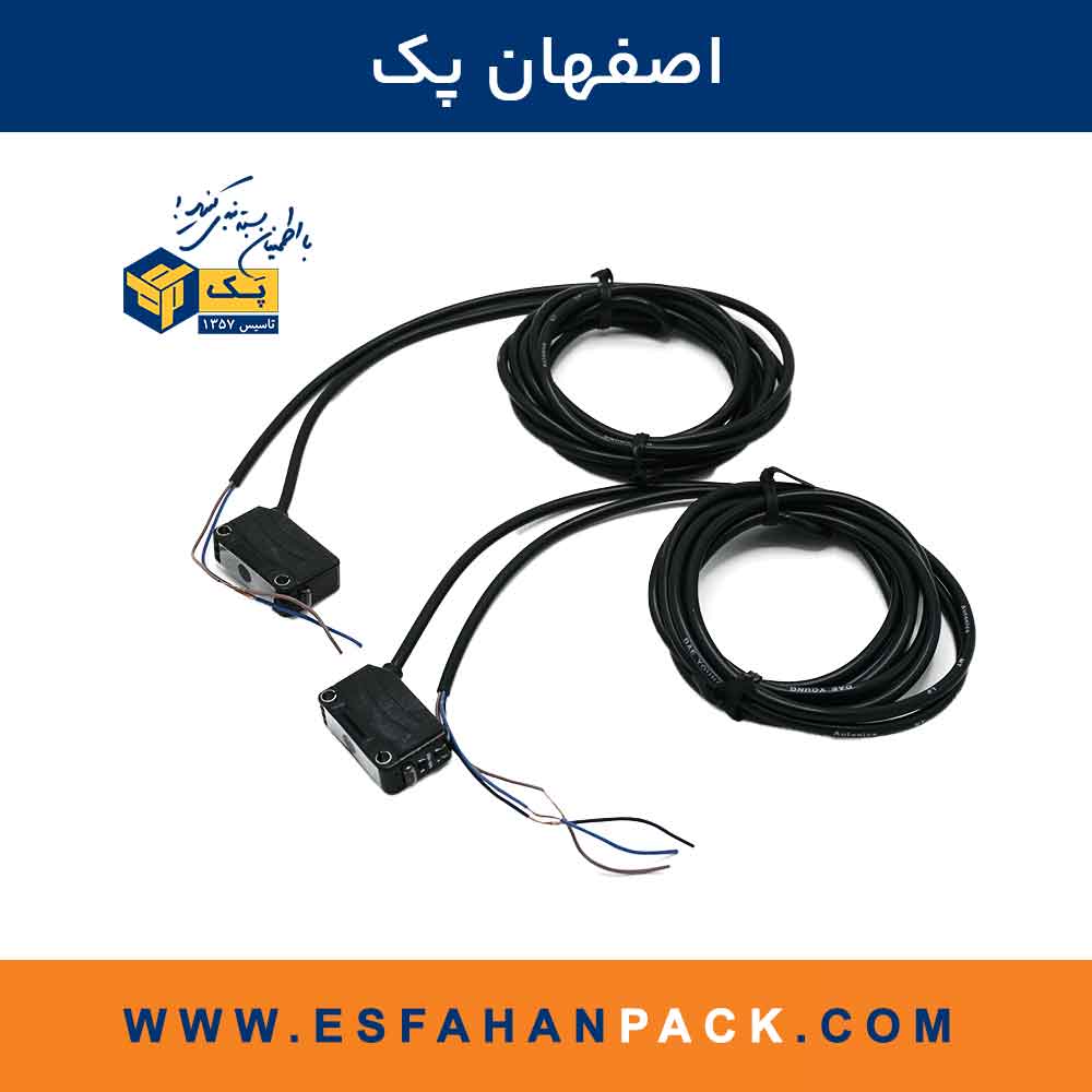 سنسور نوری دوطرفه PNP-NO\NC کورس 15 متر BJ15M-TDT-P
