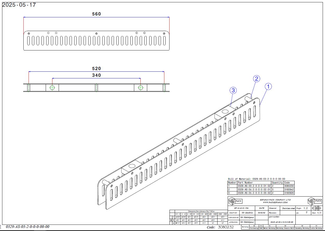 مجموعه ترمز دوخت طول 60