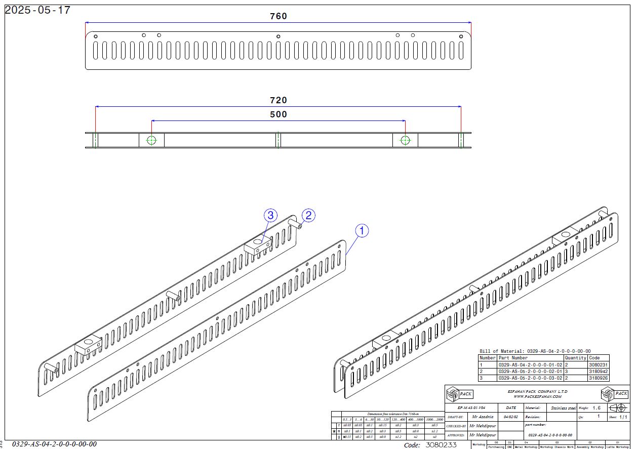 مجموعه ترمز دوخت طول 80