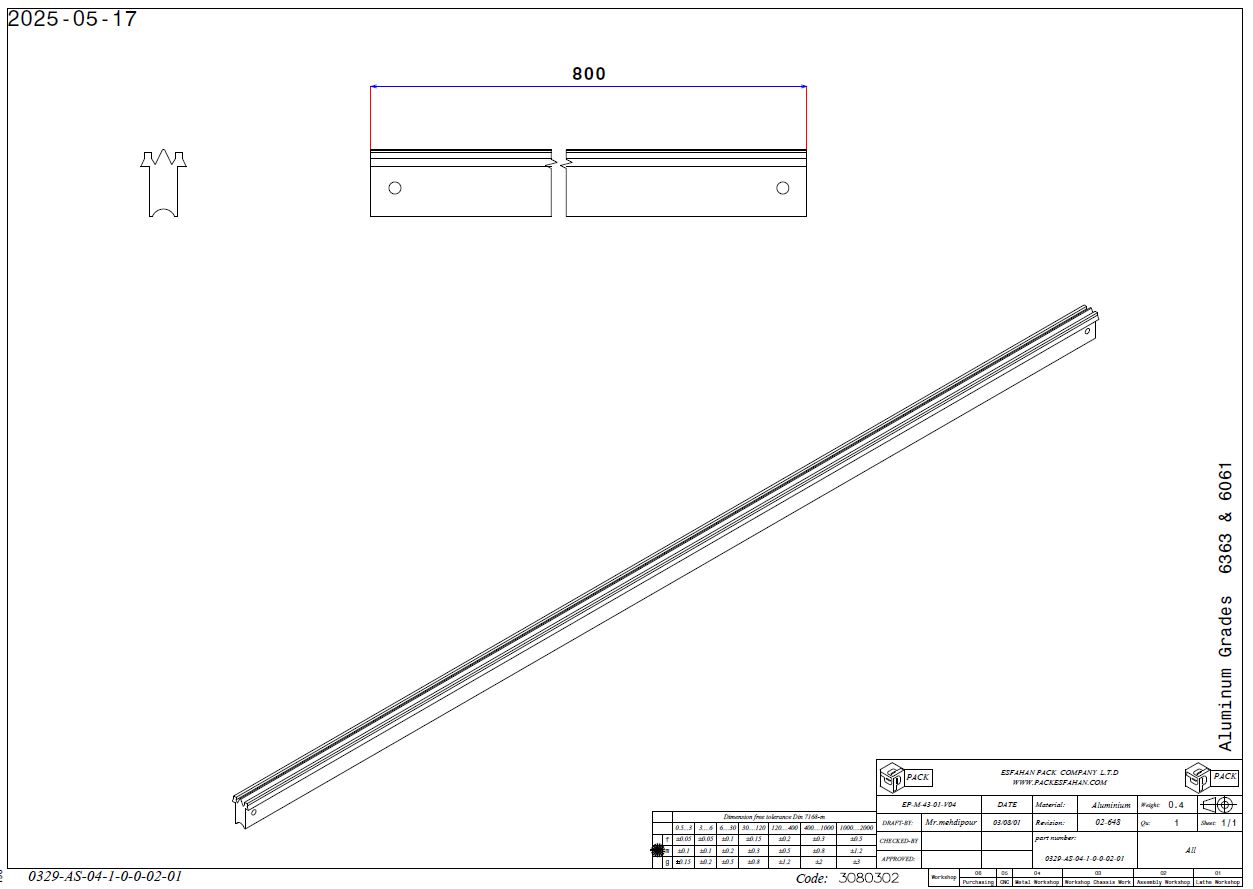 تیغه دوخت سه لبه روکش تفلونی طول 80